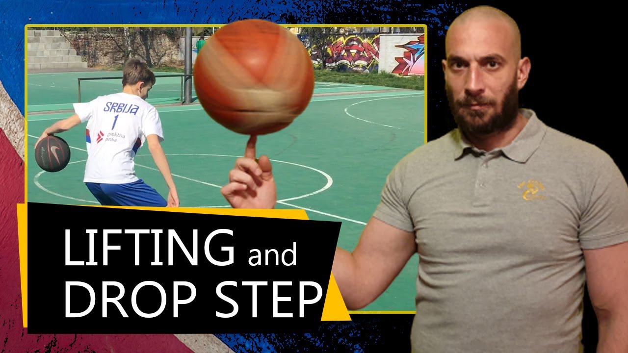 Basketball Footwork Lifting and Drop Step YouTube
