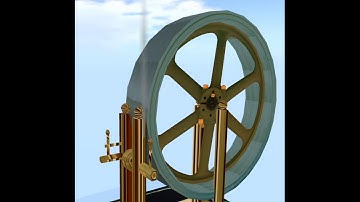 Secondlife tesla giant wheel steampunk