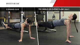 Connexus - TRX Single Leg Supine Plank (Right)