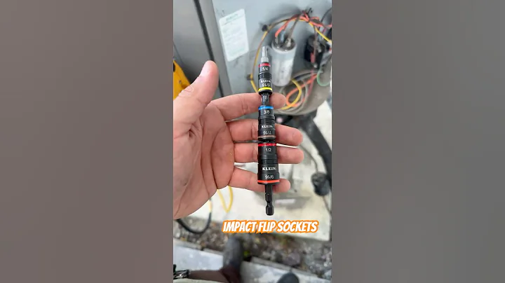 NEW Klein 7-in-1 Impact Flip Socket Set - 32933G #kleintools #milwaukee #dewalt