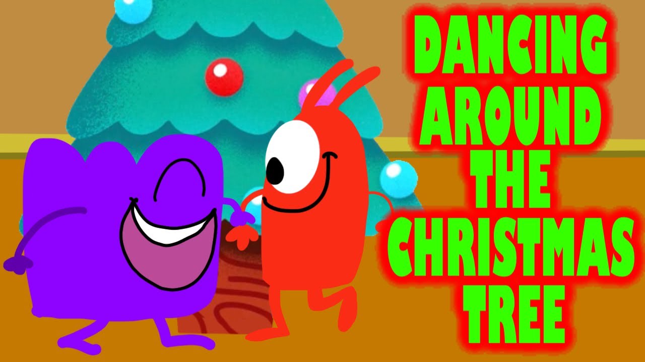 Dancing Around The Christmas Tree | Christmas Carols for Kids - YouTube