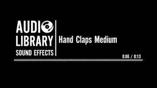 Hand Claps Medium - Sound Effect