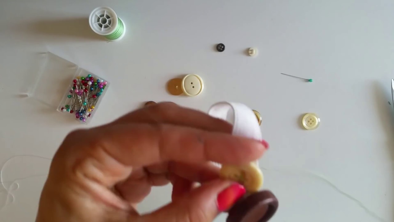 BRACCIALETTI e ANELLI fai da te con BOTTONI [riciclo creativo tutorial]