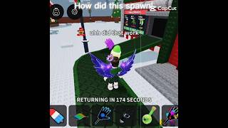 A Rainbow Festive Lucky Block spawned at the north pole! #roblox