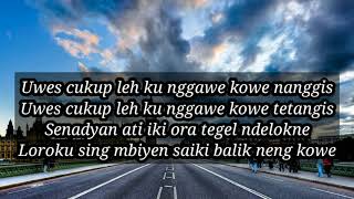 lirik Guyon waton - Karma