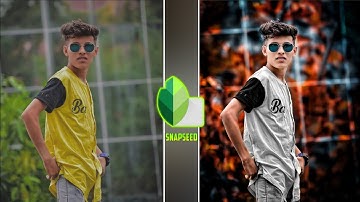 Snapseed Darkness Photo Editing Tricks | Dark Orange Tone effect Editing | snapseed Photo Editing