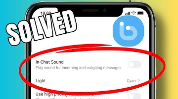 How to enable notification light for messages on Botim