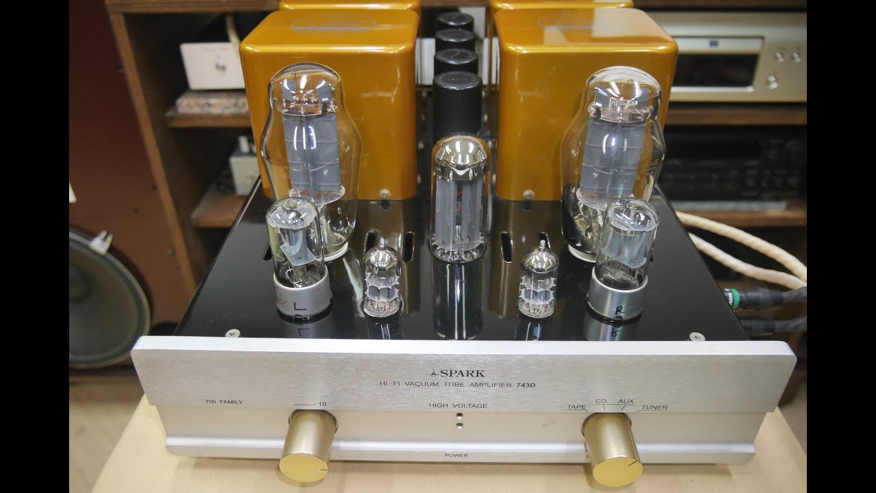 真空管アンプSPARK 743D+JBL4343改再生動画-3