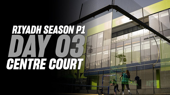(Replay) Riyadh Season Premier Padel P1: Pista Central (🇪🇸) (February 12th)