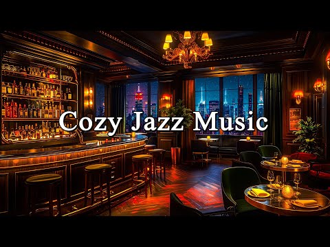 Cozy Piano Jazz Music with Romantic Bar - Relaxing Jazz Background Music to Enjoy a Glass of Wine