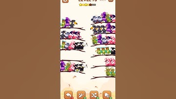 73 level of bird short 2 color puzzle #birdshort2nd colourepuzzle #games #instragram #gaming #shorts
