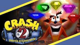 All Colored Gem Paths (100%) — Crash Bandicoot 2 (PS1)