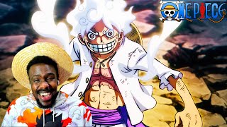 LUFFY'S PEAK GEAR 5!!!😂 ONE PIECE EPISODE 1071 REACTION VIDEO!!!