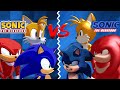 Game Sonic Heroes V.S. Movie Sonic Heroes (Modern Sonic V.S. Movie Sonic) [Animation] ソニック v. ソニック