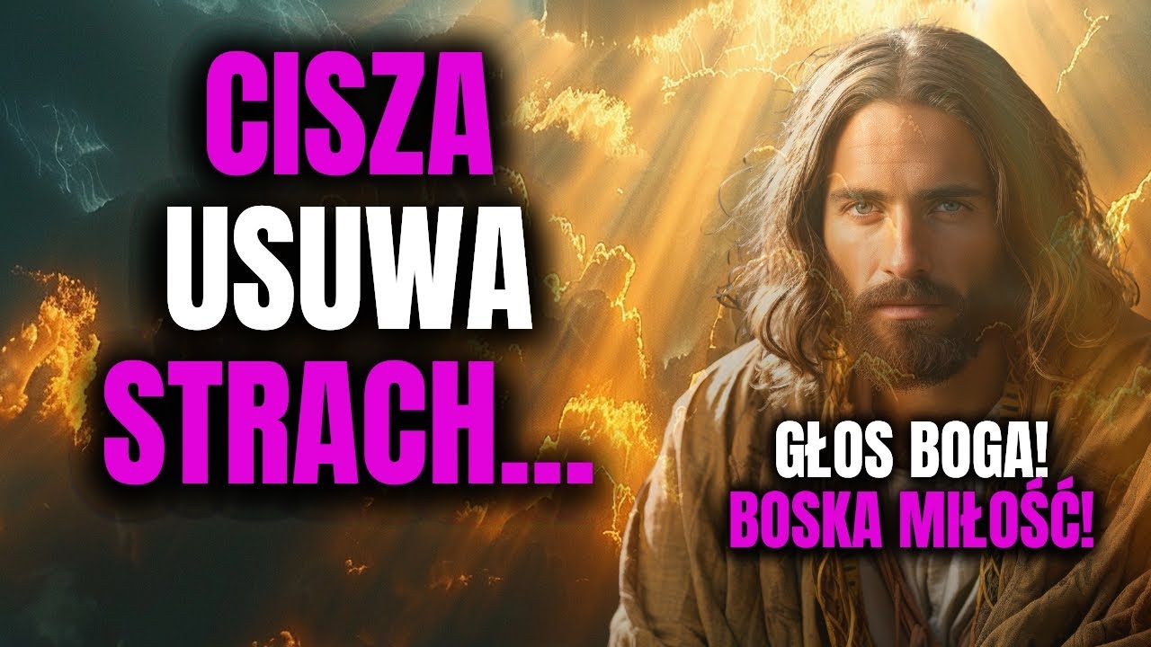 GŁOS BOGA: Nie płacz już, gdy lęk nie pozwala ci zasnąć, daję ci pokój! ❤️ BOSKA MIŁOŚĆ