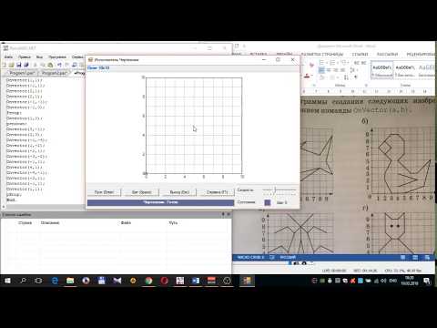 Составление алгоритмов для исполнителя Чертежник Команда Onvectorx,y