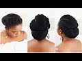 Quick Elegant Flat Twist Hairstyles | Natural Hairstyles with no Extensions