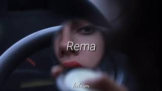 Rema - corny (official lyrics video)