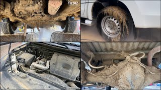 How to wash Muddy Off Road 4x4 Car ? Satisfying Detailing! #clean #asmr