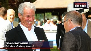 DIDIER PROD'HOMME | ENTRAÎNEUR DE BONNY WAY | QUINTÉ DU DIMANCHE 26 MAI À PARISLONGCHAMP