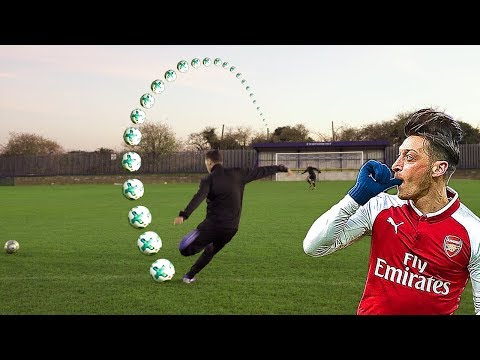 Mesut Özil vs freekickerz ⚽ Zorlayıcı 50 Metre Kapışması