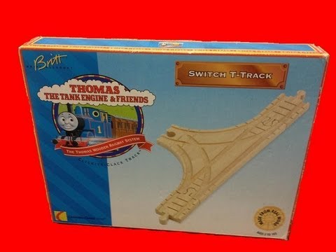 Track Chat - The Switch T-Track For The Thomas The Tank Engine & Friends Wooden Toy Railway