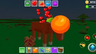 Exploration Lite Craft Gameplay #65 "CanaryDroid" (Android) | Tame a Horse 🐎 with Oranges 🍊 screenshot 4