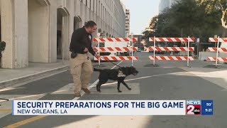 Security preparations underway for Super Bowl LIX