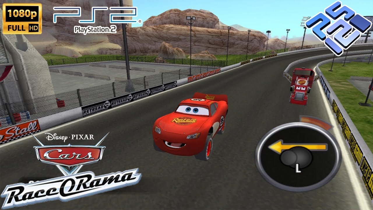 Cars Race-O-Rama  Mack Track Challenge PS2 HD Gameplay (PCSX2