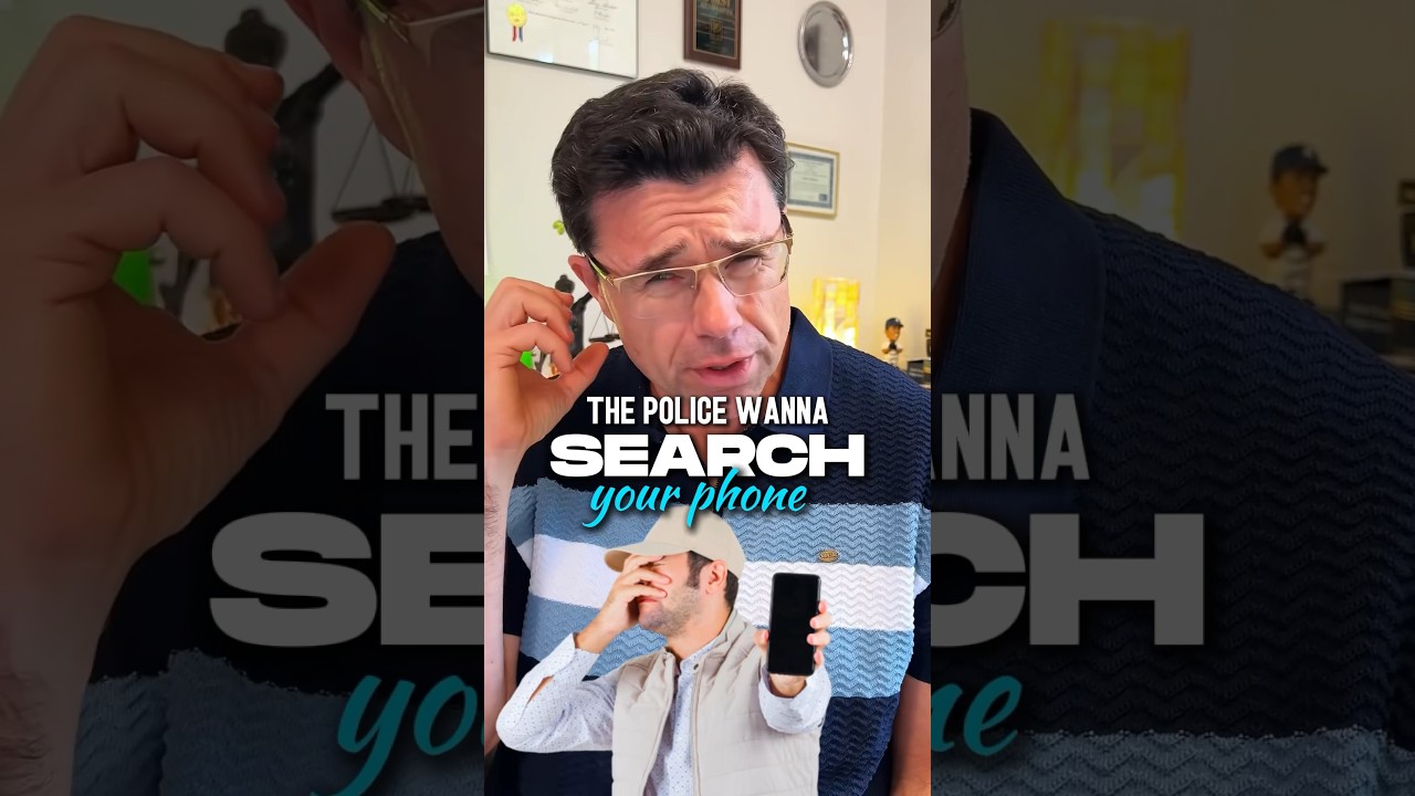 The Police want to Search your Phone!?  DO THIS! 🚨📱