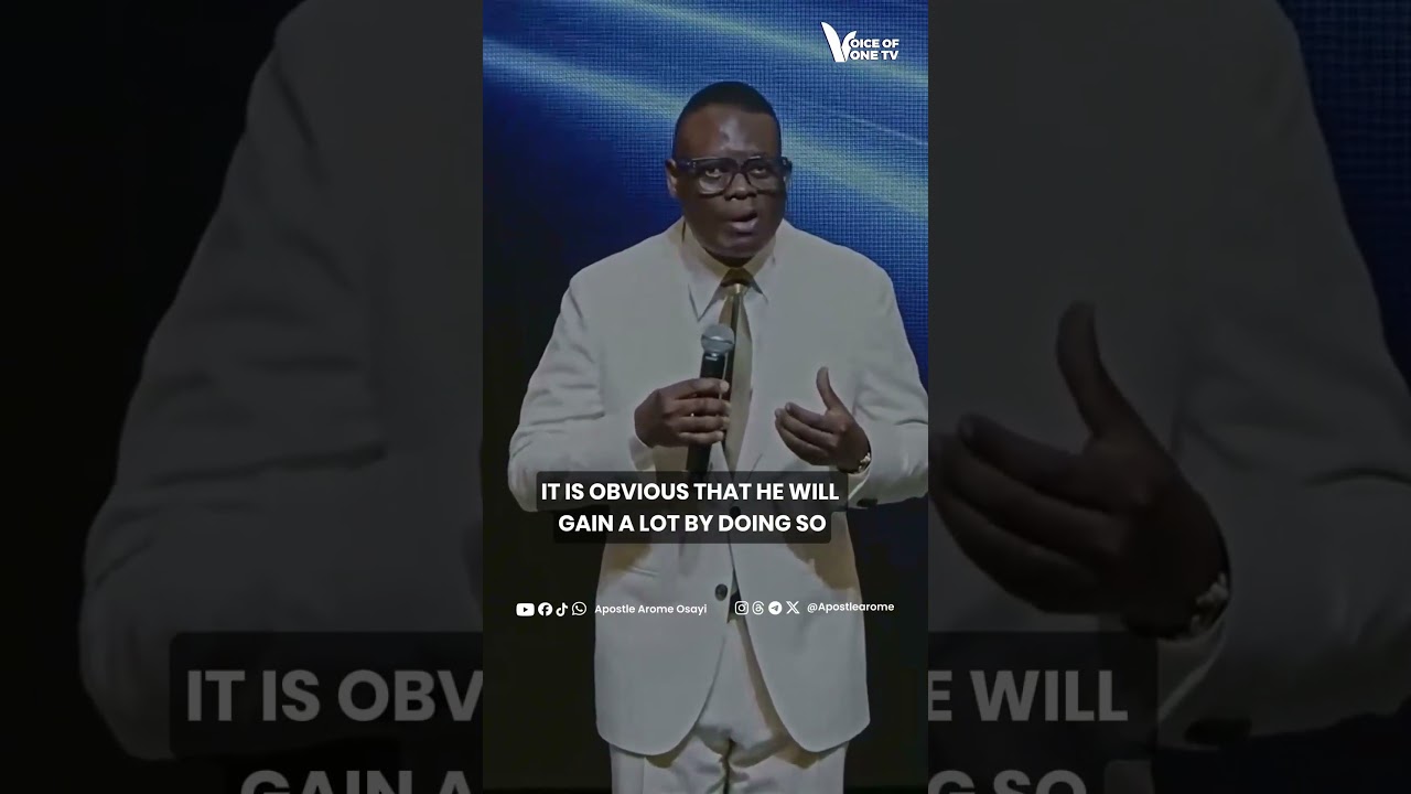Why We Have No Deep Convictions Today – Dr. Arome Osayi #apostlearomeosayi