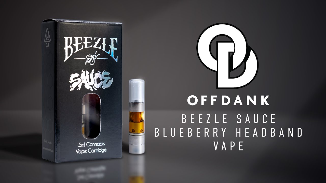 BEEZLE BLUEBERRY HEADBAND SAUCE VAPE CART REVIEW YouTube