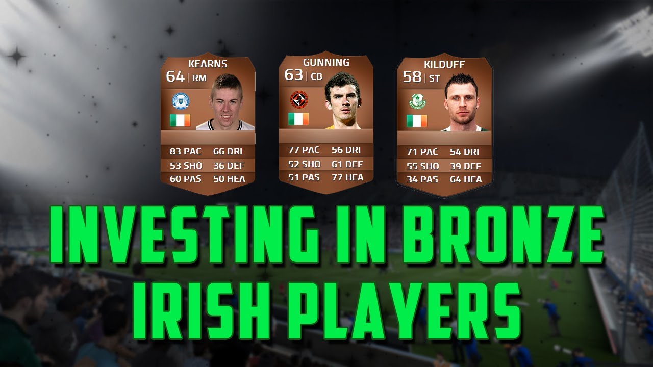 AMAZING POTENTIAL PROFIT | Investing In High Priced Bronze Irish Players | Fifa 14 Ultimate Team