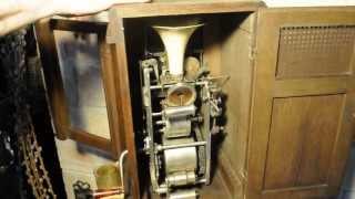 TALKING CLOCK Bernard Hiller CLOCK PHONOGRAPH