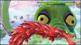 (New XXL Dragon) Rayman Serpent Seabreather Vs Giant Octopus OCTONI - HUNGRY DRAGON