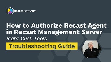 How to Authorize Every Recast Agent in Recast Management Server