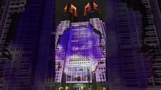 Amazing Projection Mapping in Tokyo! "Godzilla Attack on Tokyo" and "Tokyo Night & Light" Full Video
