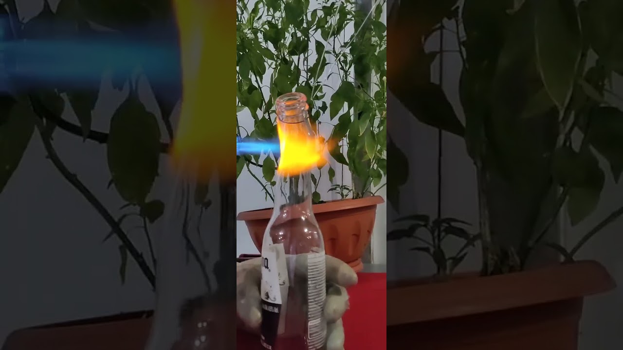 blowtorch vs glass beer