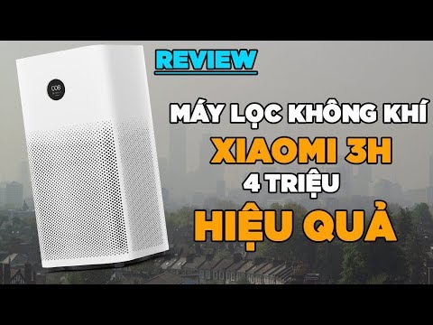Review máy lọc không khí Xiaomi Air Purifier 3H - hiệu quả giá hợp lí!