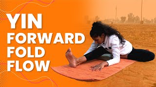 YIN Seated Forward Fold Flow - Relax & Unwind!