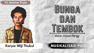 Puisi Wiji Thukul - Bunga dan Tembok