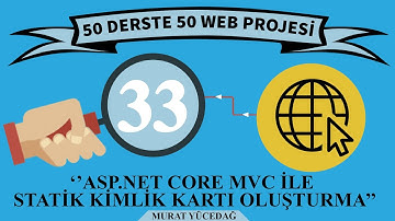 50 Derste 50 Web Projesi 33 Asp.Net Core Mvc Statik Kimlik Kartı