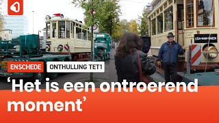 Historic tram back in Enschede for one day