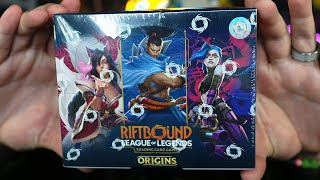 É DIFERENTE! Unboxing Booster Box do Card Game do League of