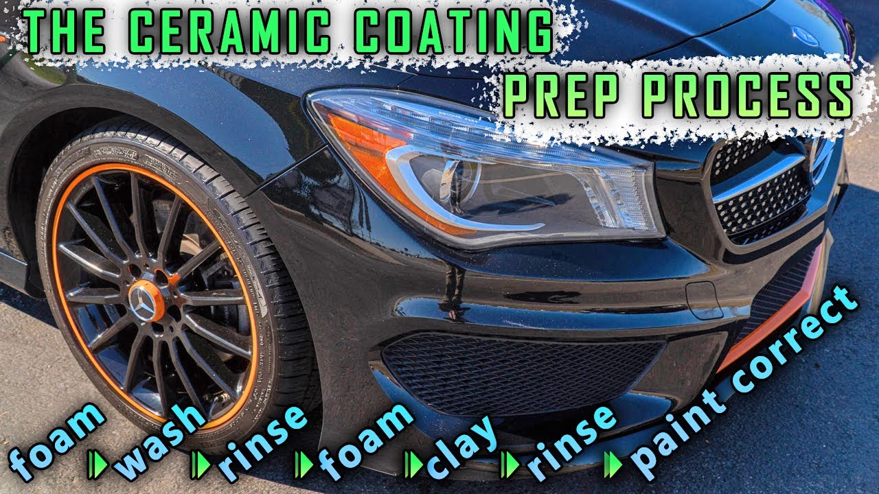 How to Prep for Ceramic Coating