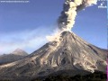 Volcán de Colima Gran explosión del 11 de enero 2015 10:10am