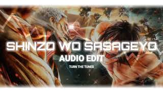 Shinzo Wo Sasageyo Audio Edit | Attack on Titan |