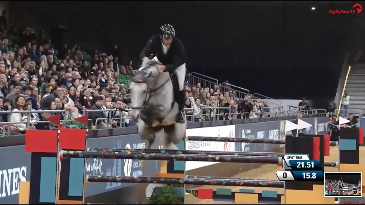 Cloudio v. Casall und Richard Vogel gewinnen über 1,55 Meter in  Hongkong