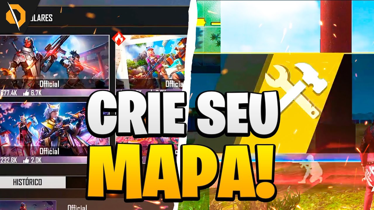 Como criar seu próprio mapa em Garena Free Fire MAX para jogar com os amigos