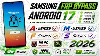 🔥BOOM ! Bypass Samsung FRP Lock | All Android Versions 14/15/16/17 | No PC Required | Latest Update